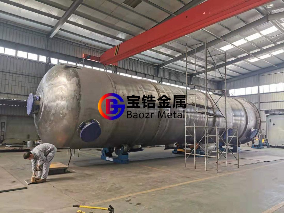 鋯合金材料在化工與燒堿設(shè)備制造中的加工工序及方法 鋯合金材料在化工與燒堿設(shè)備制造中的加工工序及方法